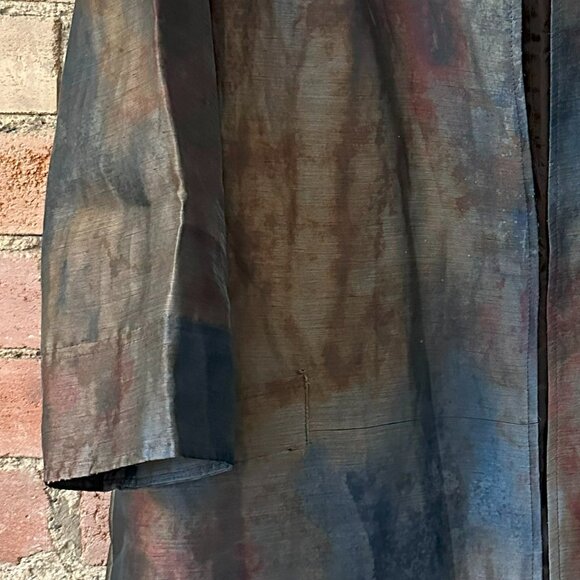 Louben Silk Jacket – Copper-Blue Tones – Size 6 (Fits 8/10) - Picture 7 of 8